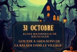 Goter d'Halloween 31 octobre